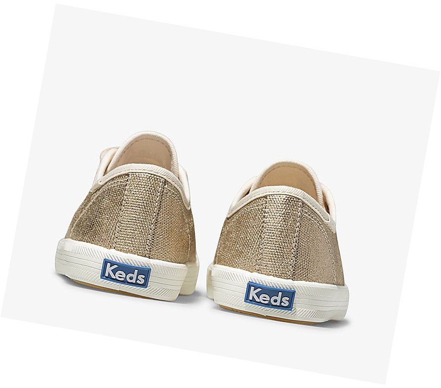 Keds Big Kid Kickstart Fall Core Casuals Shoes Kinder Rosa Gold | UMKZ98053