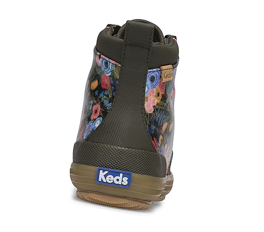 Keds x Rifle Paper Co. Scout Wasser Hohe Stiefel Damen Grün | NDQS16270